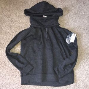 NWT Black Jack gray hooded sweatshirt Small